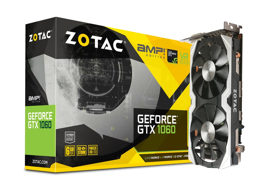 Zotac Graphic Card GTX 1060 6GB AMP Edition used without box Zotac Graphic Card GTX 1060 6GB AMP Edition used without box